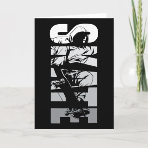 Schaats Skater Skateboard Retro 90s Kaart
