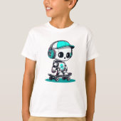Schaats SkullBot T-shirt (Voorkant)