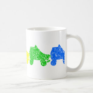 schaats-slijpregenboog koffiemok