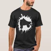 schaats splatz t-shirt (Voorkant)