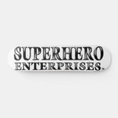 SCHAATS SUPERHERO ENTERPRISES SKATEBOARD (Horizontaal)