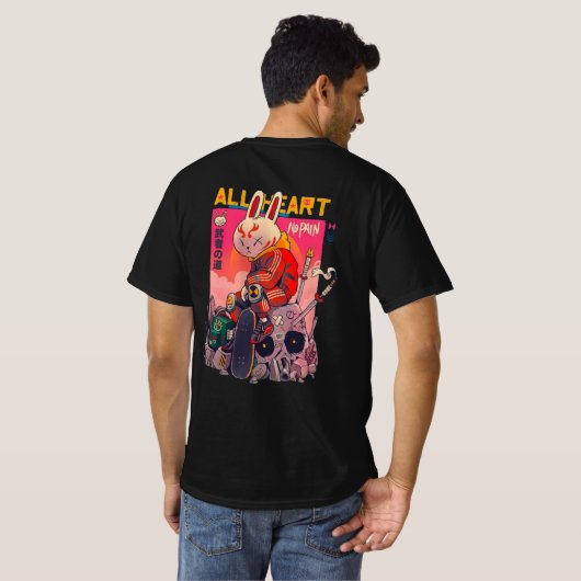 Schaats T-shirt (Achterkant volledig)