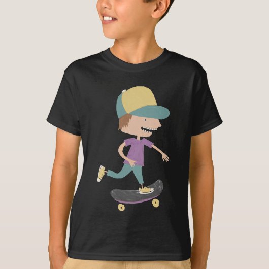 Schaats T-shirt (Voorkant)