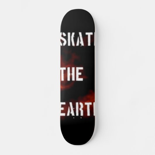 Schaats The Earth Persoonlijk Skateboard (Voorkant)