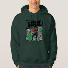 SCHAATS TRENDY KLASSIEK OLIEACHTIG HOODIE