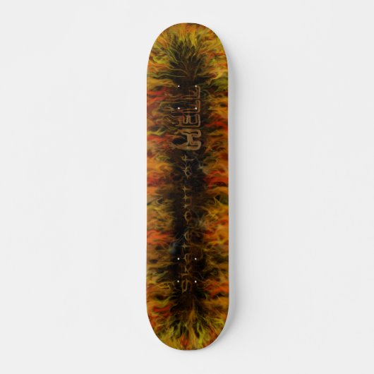 Schaats uit de hel skateboard (Voorkant)