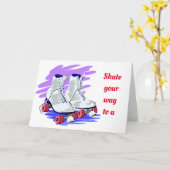 ***SCHAATS UW MANIER** NAAR EEN ZEER HAPPY BIRTHDA KAART (Gele Bloem)