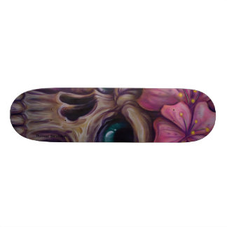schaats van de schedel skateboard