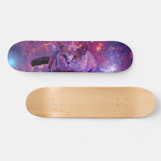 Schaats van galaxy Cat Deck Skateboard (Horizontaal)