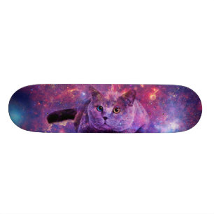 Schaats van galaxy Cat Deck Skateboard