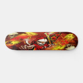 Schaats van Grim Reaper deck Skateboard (Horizontaal)