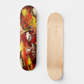 Schaats van Grim Reaper deck Skateboard (Voorkant)