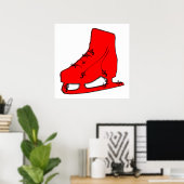 schaats van paisleyijs poster (Thuiskantoor)