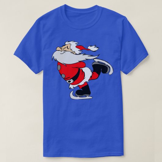 schaats van santa claus t-shirt (Design voorkant)