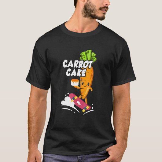 Schaats van wortelCake Boarding Carro T-shirt (Voorkant)