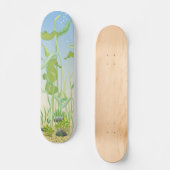 Schaats van zeepaardjes skateboard (Voorkant)