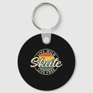 Schaats Vintage 80s 90s Retro 1  Sleutelhanger