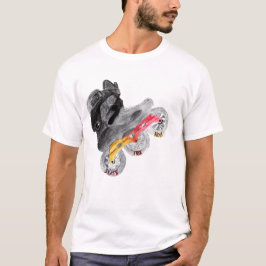 Schaats Vrije Nola Logo T gemonteerd T-shirt