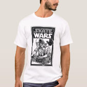 Schaats Wars – Galactische Streetwear T-shirt (Voorkant)