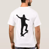 Schaats zonder zwaartekracht t-shirt (Achterkant)