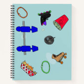 Schaatsbaan notitieboek (Voorkant)