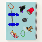 Schaatsbaan notitieboek (Achterkant)