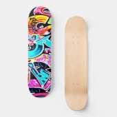 Schaatsboard-Abstract/ diverse kunst-Graffiti Gale Skateboard (Voorkant)