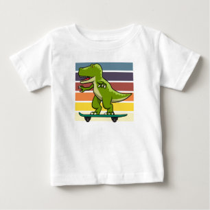 Schaatsboard-dinosaurus T-Rex