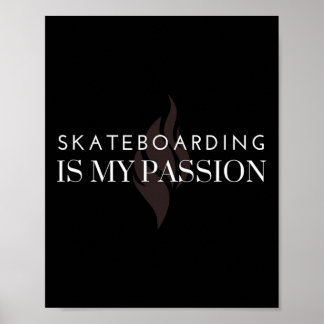 Schaatsboard Pion Hob Poster