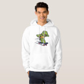 Schaatsboard Schildpad Hoodie (Voorkant volledig)