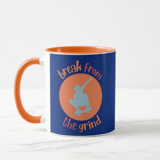 Schaatsboarden Koffiemok Mok (Links)