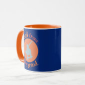 Schaatsboarden Koffiemok Mok (Voorkant links)