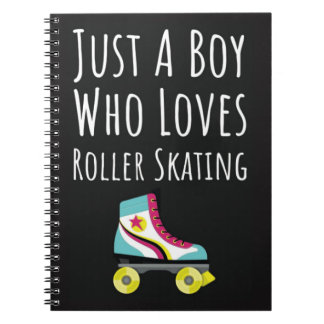 Schaatscadeaus voor jongens voor kinderen Derby-sc Notitieboek