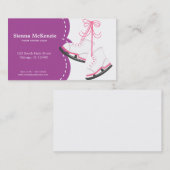 schaatscoach visitekaartje (Voorkant / Achterkant)