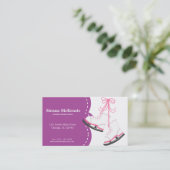 schaatscoach visitekaartje (Staand voorkant)