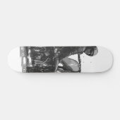 Schaatsdek met Chopper-motorrijder Skateboard (Horizontaal)
