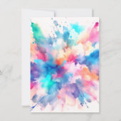 "Schaatsen Aan, Het Is Tijd Om Te Spelen" IJshocke Kaart (Achterkant)