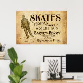 Schaatsen AD vanaf 1899 Poster (Thuiskantoor)
