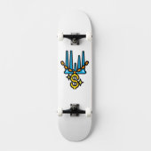 schaatsen bord persoonlijk skateboard (Voorkant)