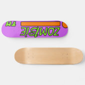 schaatsen borddek grafische iZOMBiE tm Skateboard (Horizontaal)