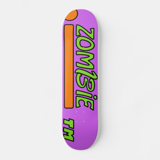 schaatsen borddek grafische iZOMBiE tm Skateboard (Voorkant)