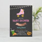 Schaatsen en snacks voor douches kaart (Staand voorkant)