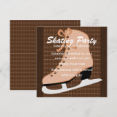 Schaatsen en Tweed Kaart (Voorkant / Achterkant)