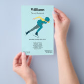 Schaatsen Flyer (Hand)