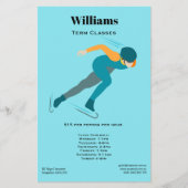 Schaatsen Flyer (Voorkant)