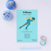 Schaatsen Flyer (Enkel)