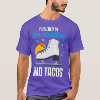 Schaatsen Grappige Taco Lover Quote IJsschaatser T-shirt
