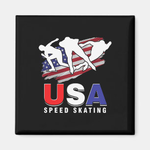 Schaatsen Ijs Schaatssport Schaatsers Snelheid Kun Magneet