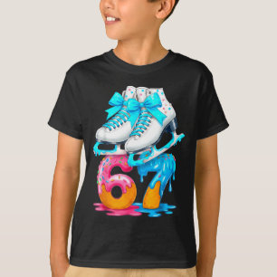 Schaatsen IJsdruppel Nummer 67 Speler 67ste Verjaa T-shirt