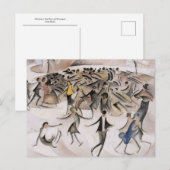 Schaatsen in het Bois de Boulogne door Alice Baill Briefkaart (Voorkant / Achterkant)